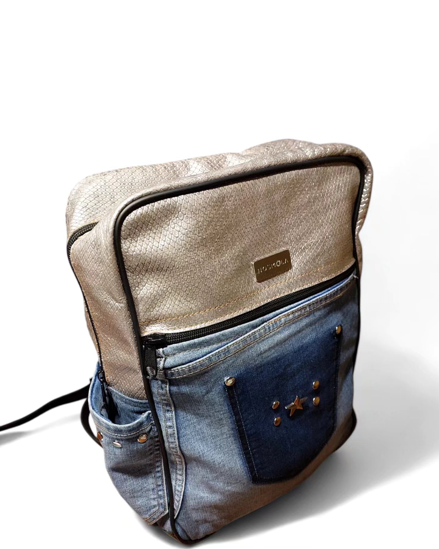 Mini mochila denim