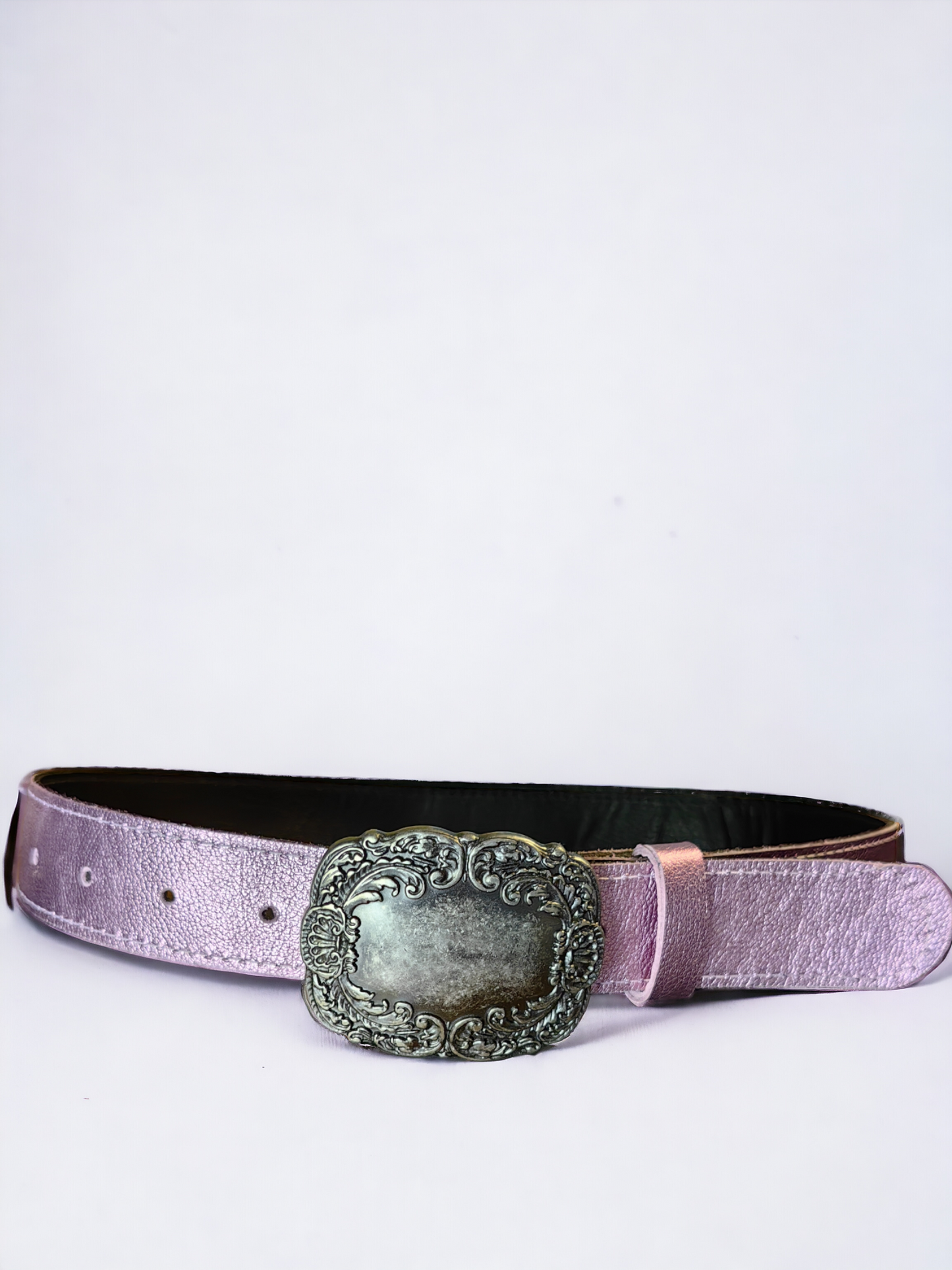Cinturón cuero pink