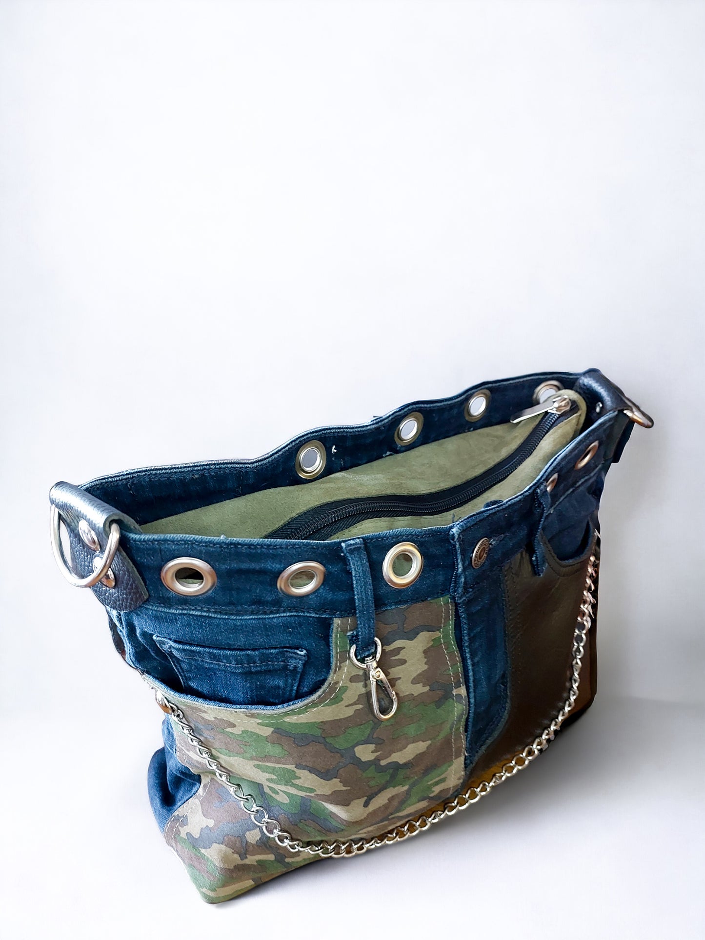 Bolso Toscano Militar
