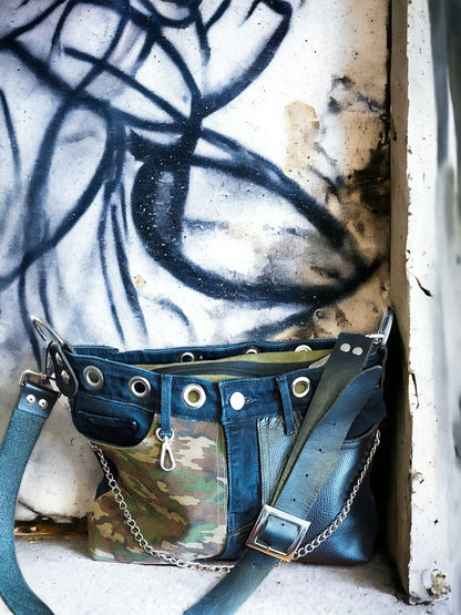 Bolso Toscano Militar