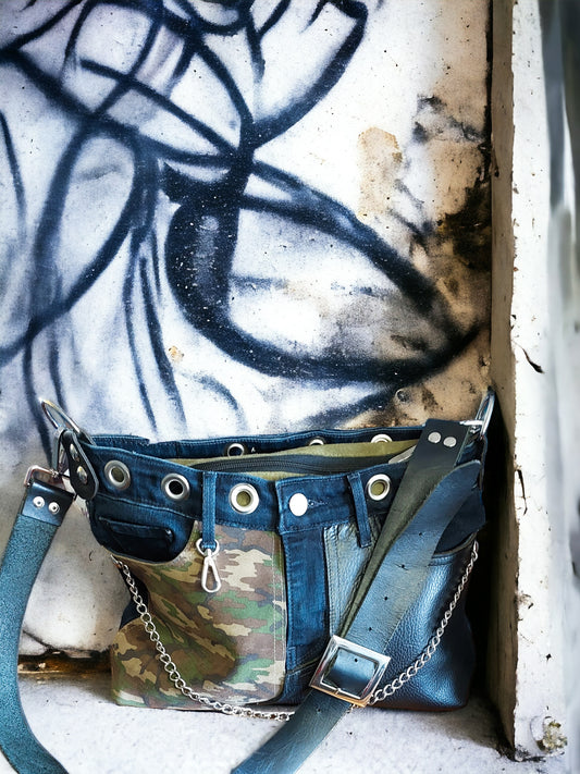 Bolso Toscano Militar