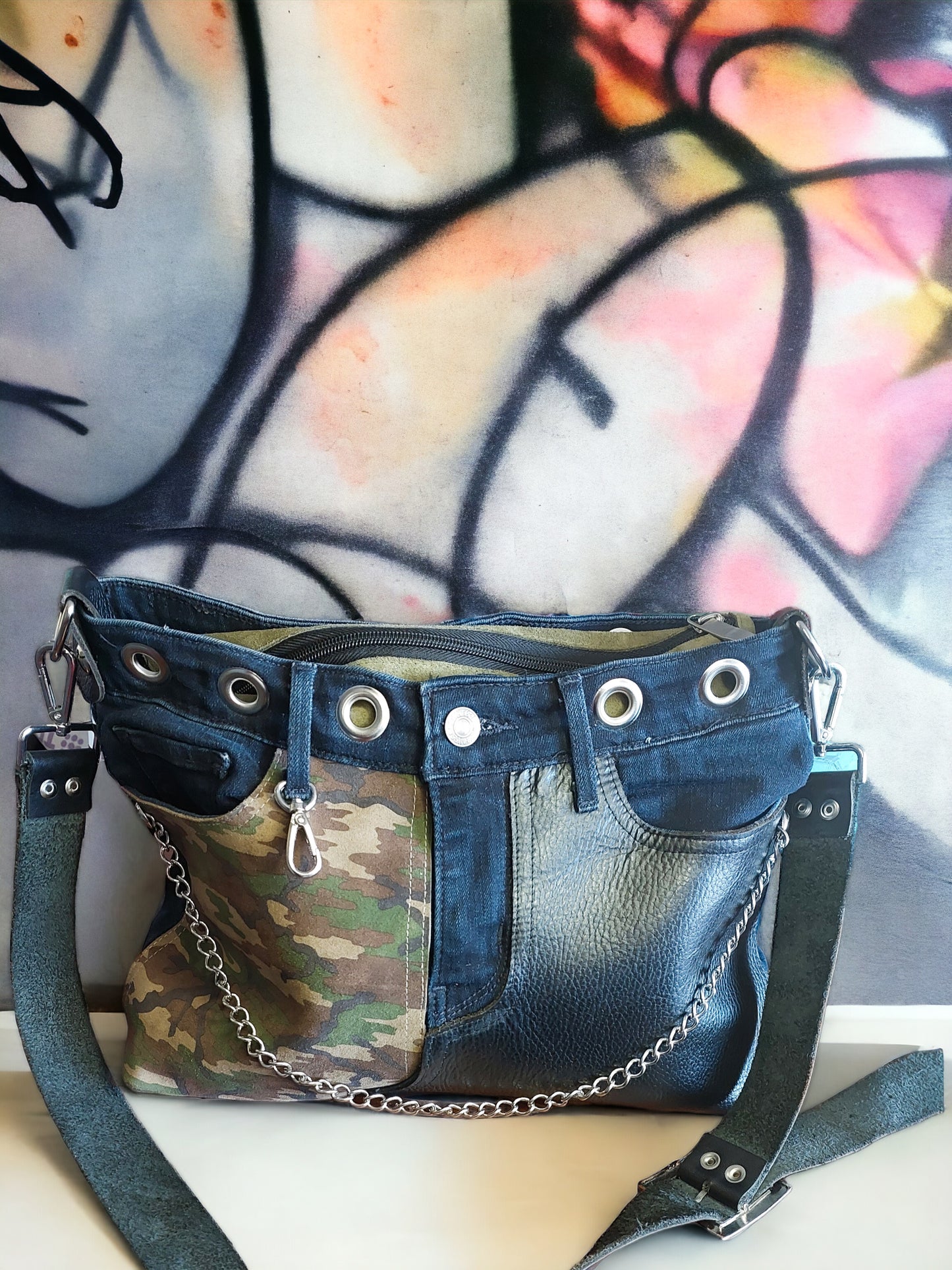 Bolso Toscano Militar