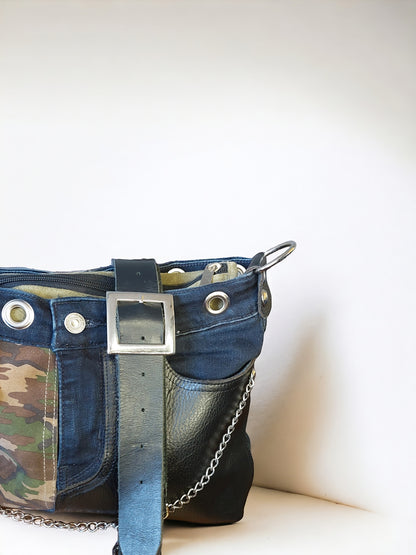 Bolso Toscano Militar