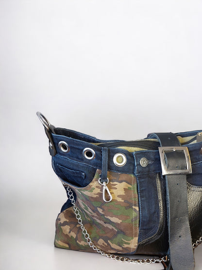 Bolso Toscano Militar