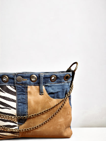 Bolso Toscano Duo Cebra