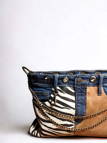 Bolso Toscano Duo Cebra