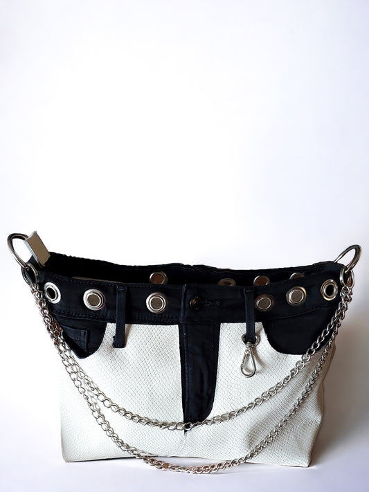 Bolso Toscano Black and White