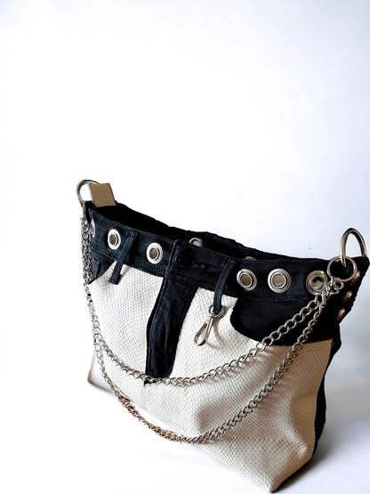 Bolso Toscano Black and White
