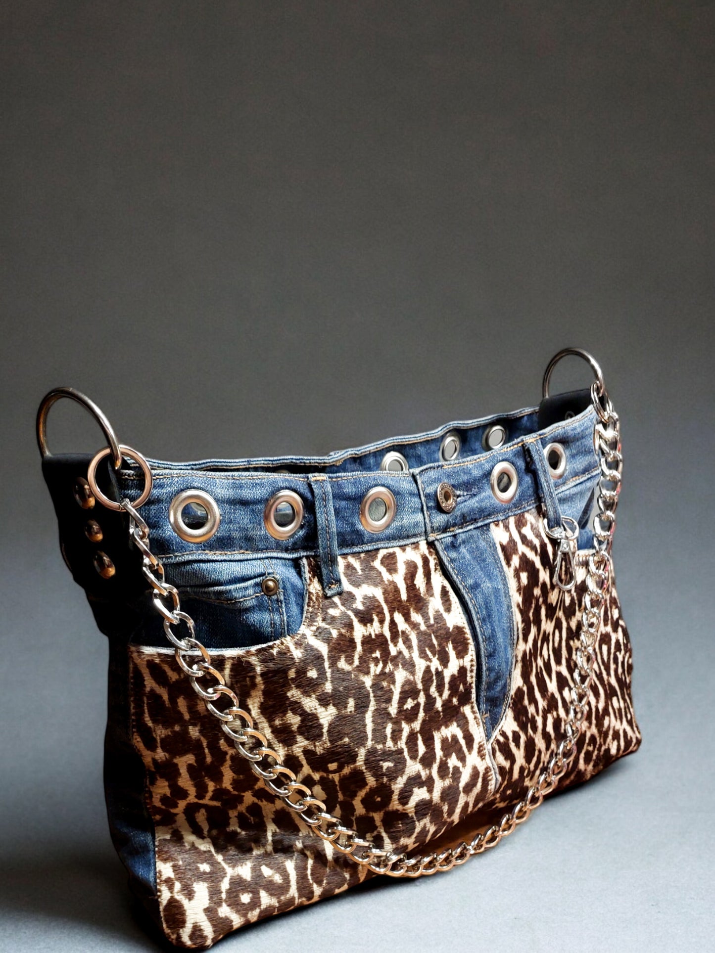 Bolso Toscano Print Pelo