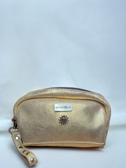 Neceser de Cuero Gold