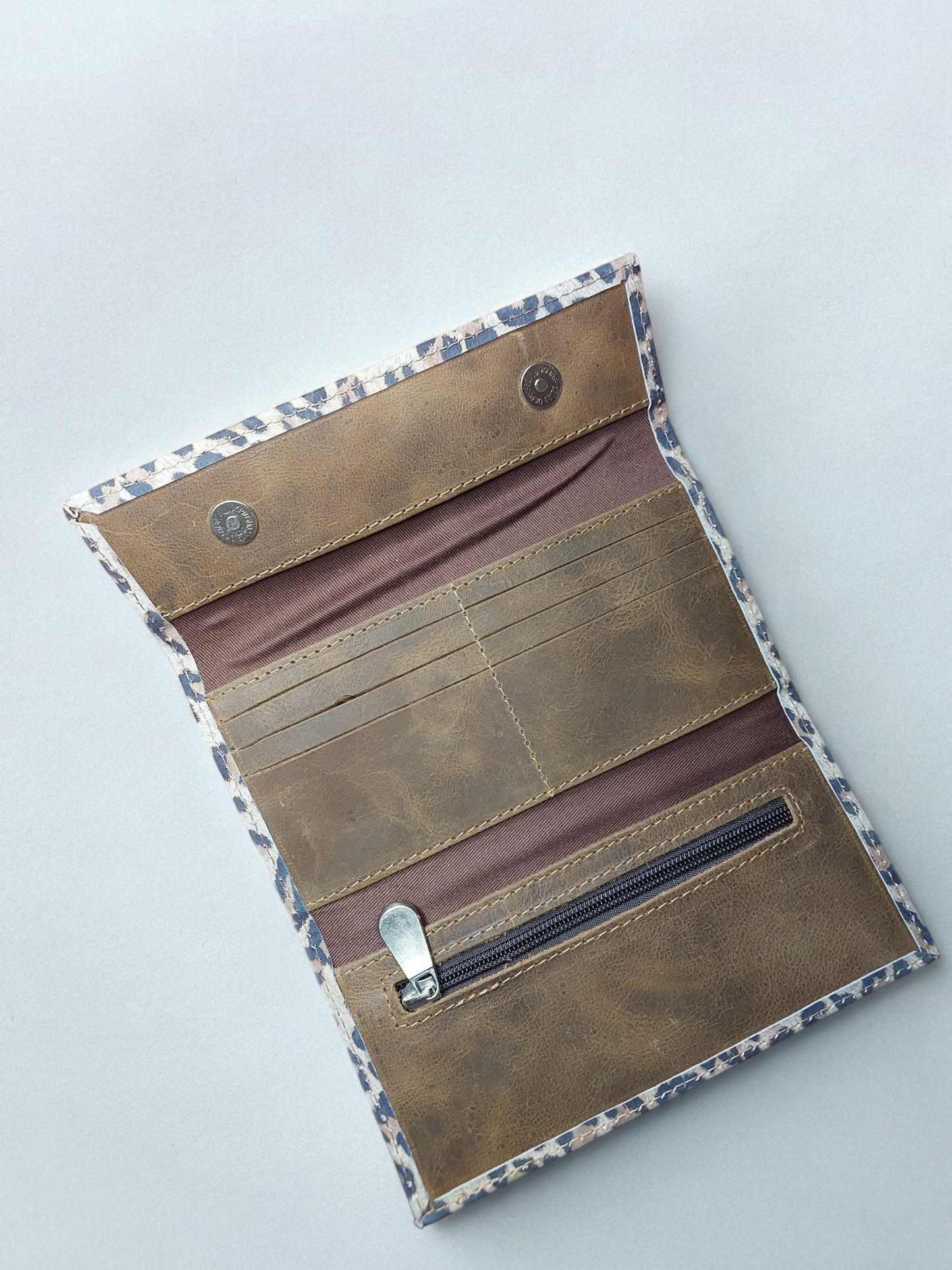 Billetera de Cuero Print