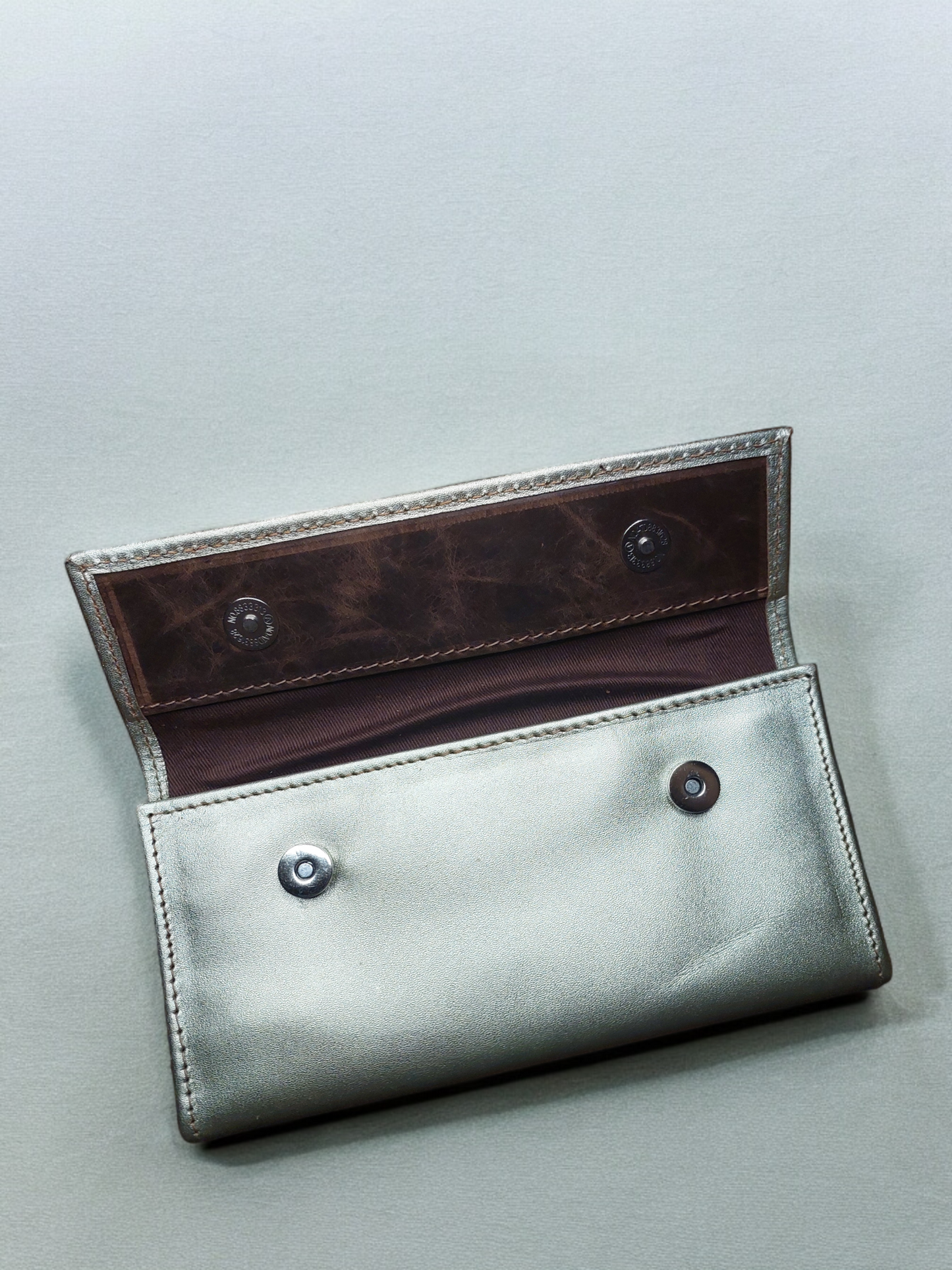 Billetera de Cuero Gold