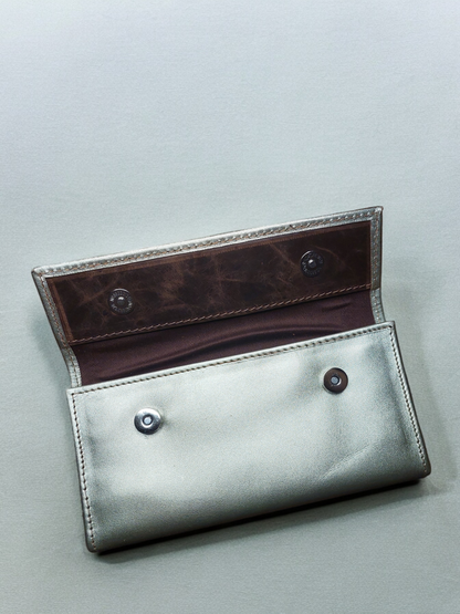 Billetera de Cuero Gold