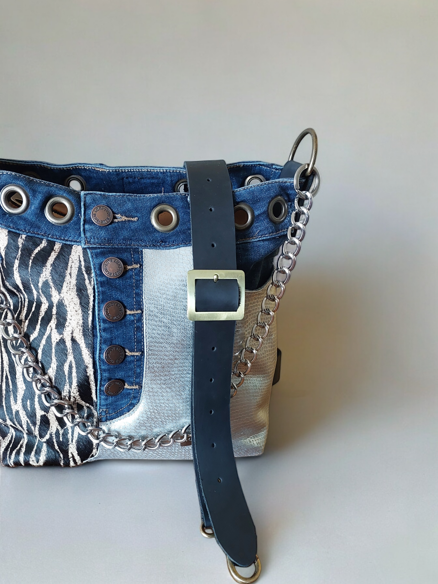 Bolso Toscano Duo Plata