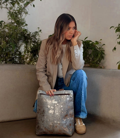 Mochila Florencia Gris