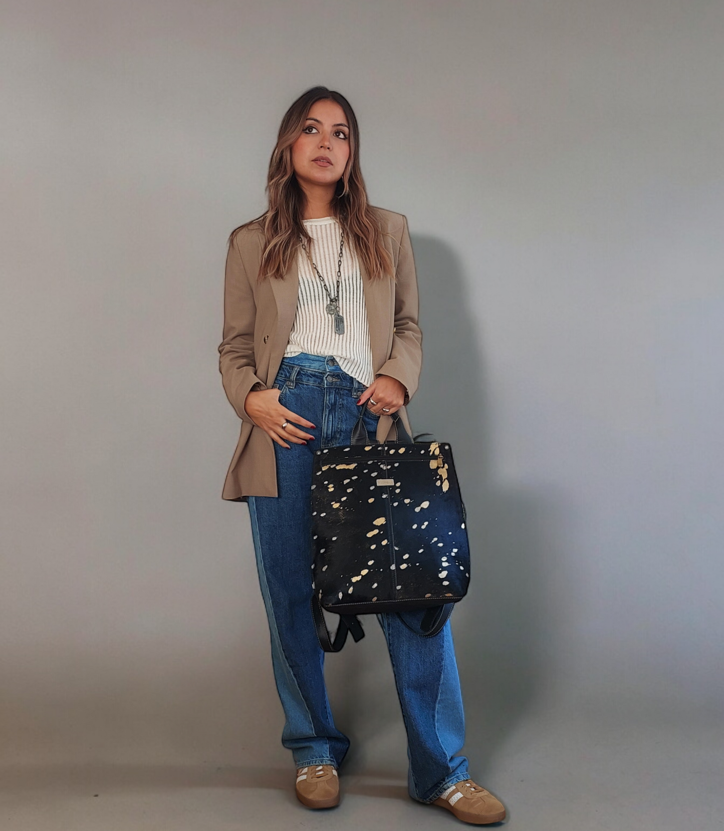 Mochila Florencia Gold