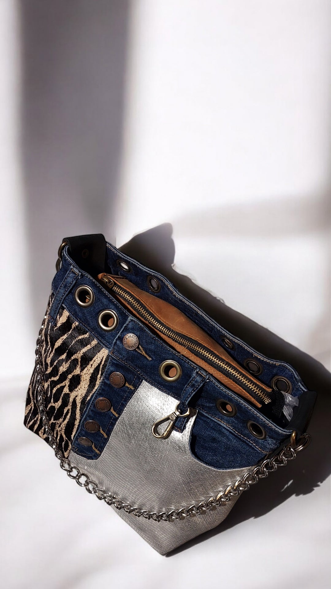 Bolso Toscano Duo Plata