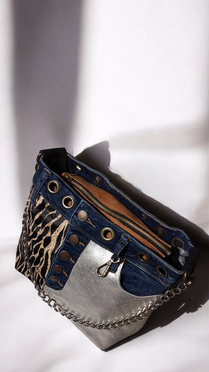 Bolso Toscano Duo Plata
