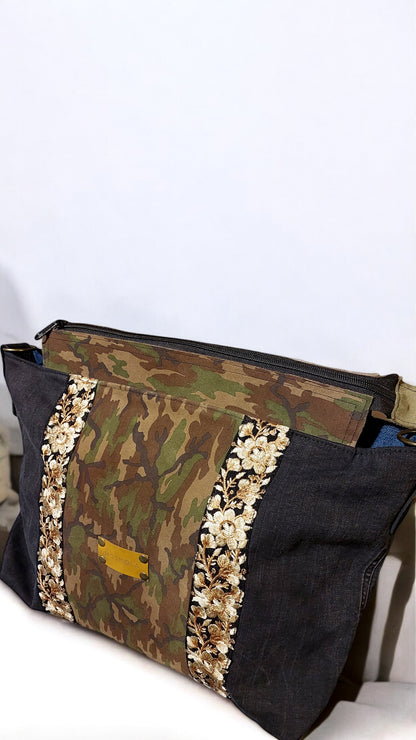 Bolso India Militar