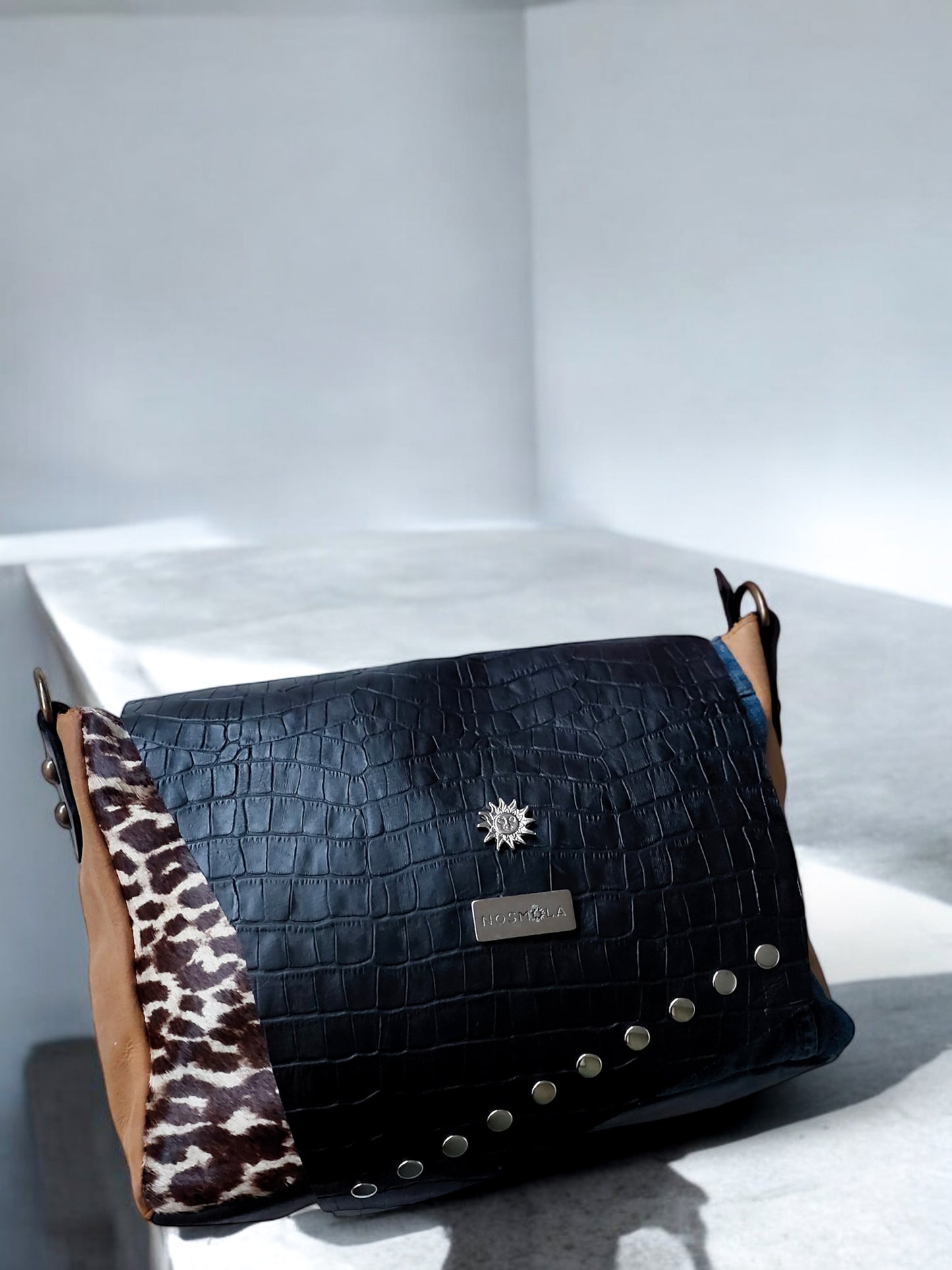 Bag California Print Black