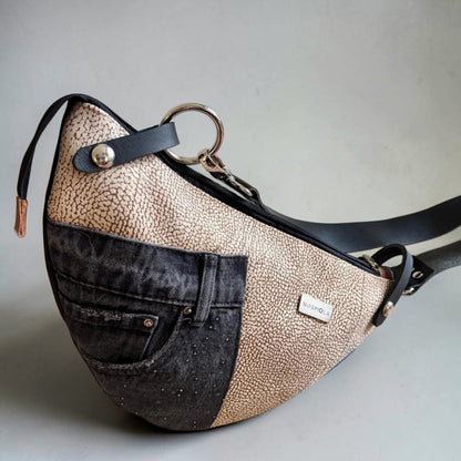 Medialuna Denim BLack
